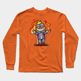 Evil Robot King Long Sleeve T-Shirt